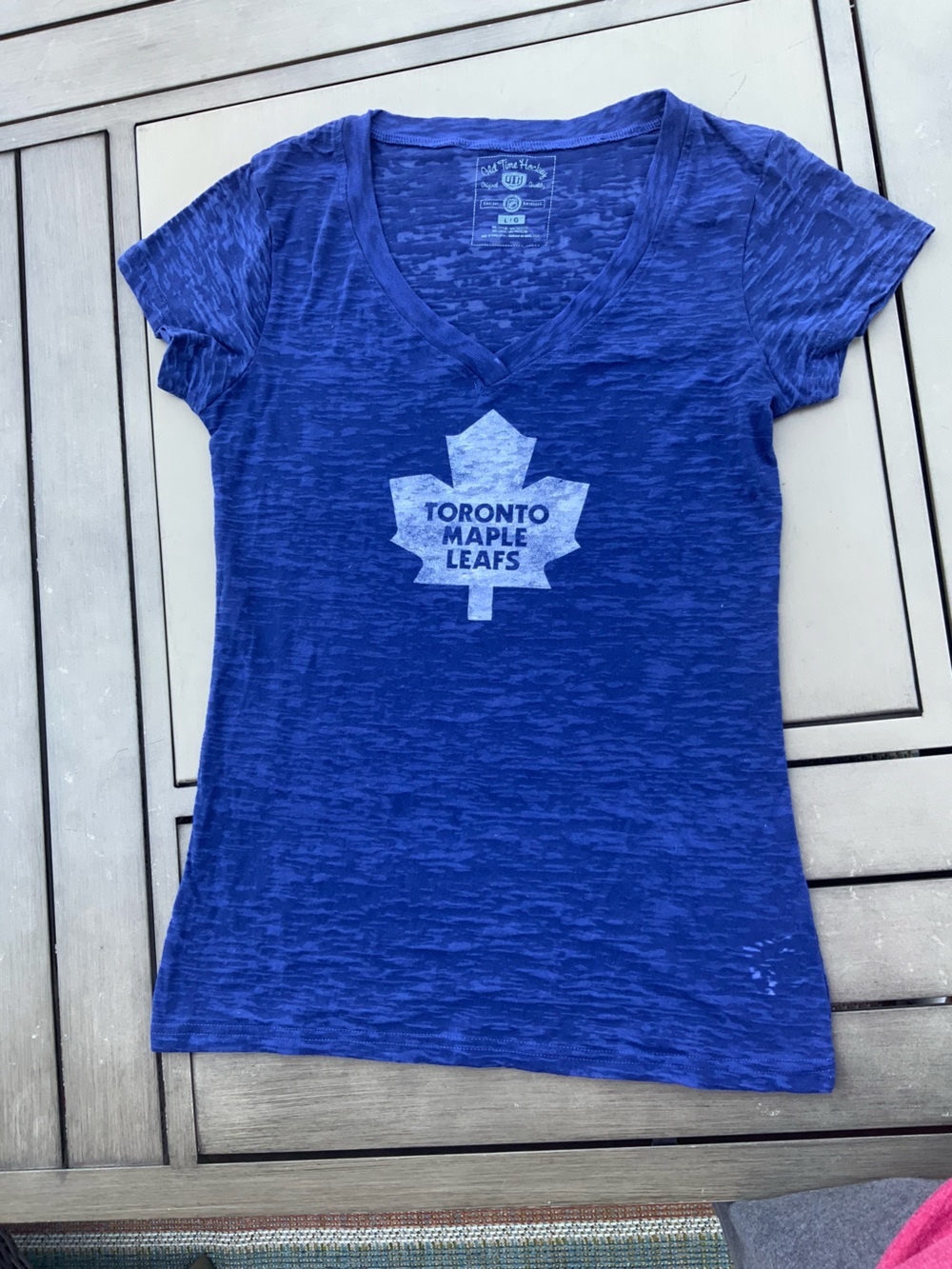 Toronto Maple Leafs Women’s T Shirt Size Large